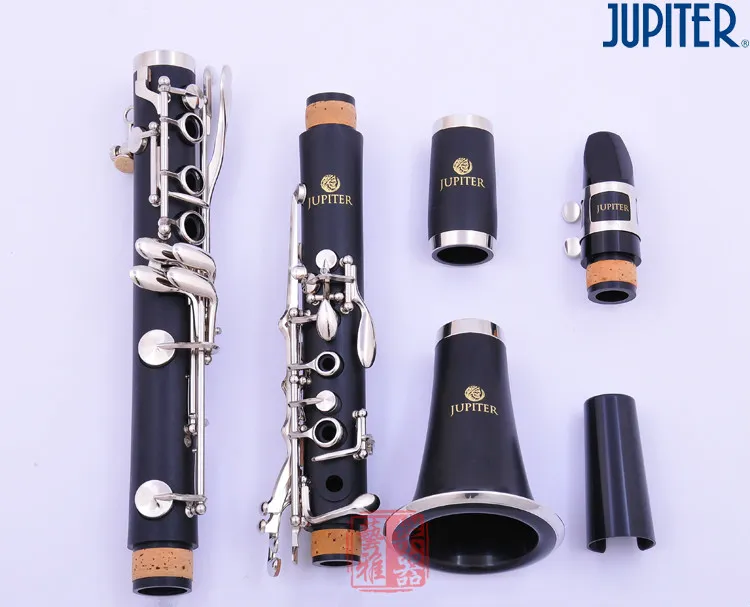 木星jcl637n新規到着bflat tune clarinet高品質の木管楽器機器ブラックチューブbbクラリネットケース7190540