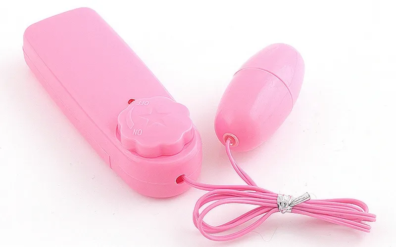 2 pz/lotto Rosa Doppio e Singolo Salto Uovo Vibratore Proiettile Vibratore Giocattoli Adulti Del Sesso Le Donne con sacchetto OPP Clitoride G Spot Stimolare