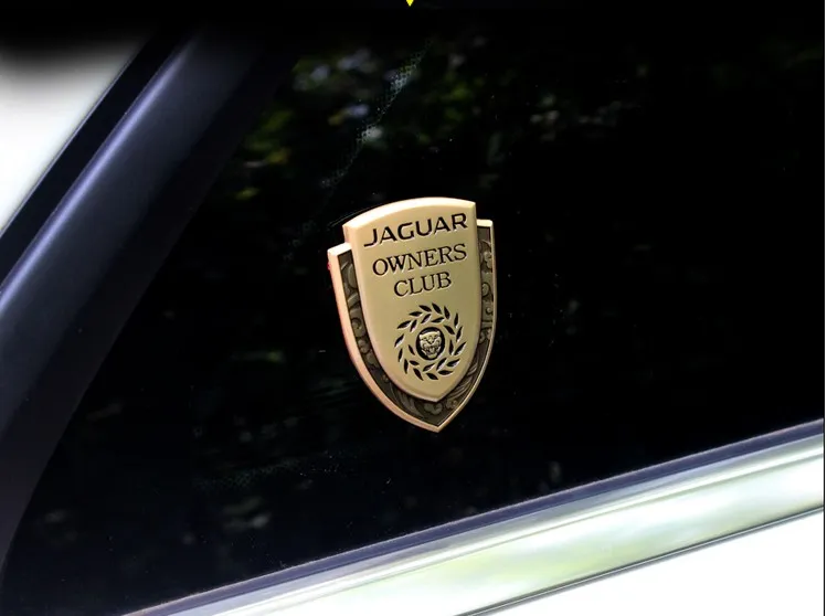 Mode Auto Aufkleber Emblem Abzeichen Aufkleber Für Jaguar S R XE XF XJ XK XJR XFR F-PACE X-TYPE F-TYPE S-TYPE Auto Styling Accessories207u