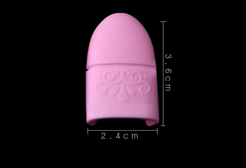 Nail Art Soak Off Cap Silicone UV Gel Polish Platn