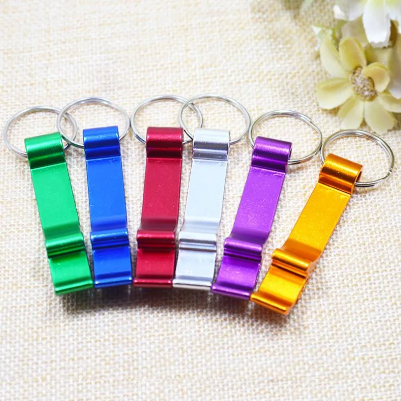 Pocket Key Chain Beer Bottle Opener Claw Bar Small Beverage Keychain Ring Can do logo Free shipping LX4022