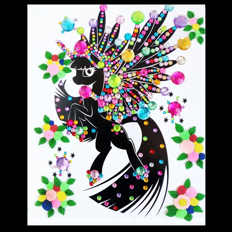 Sparkling Diamond Stick Art Kit With Mosaic Beads And Clay Mud Sticker For Kids Bedroom Desk Decoration From Lemonle 34.18 DHgate.Com