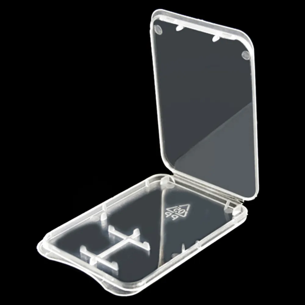 2 In 1 SD/TF Card Case Protector Box Memory Card Case Plastic Storage