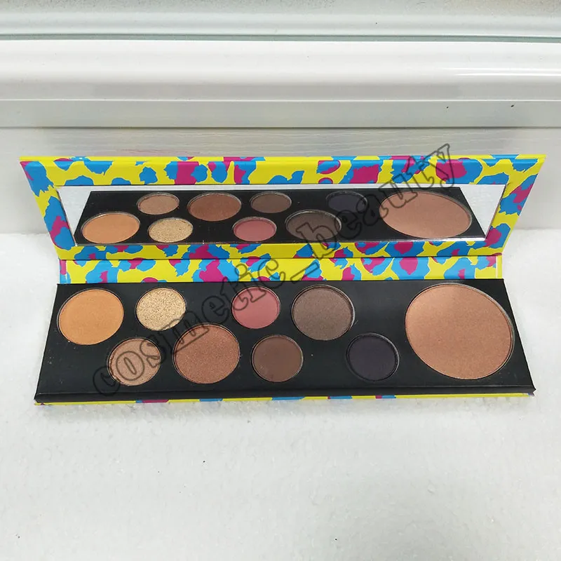 Maquillage M Cosmetics Girls Collection palette de fard à paupières et surligneur Basic Bitch Power Hungry rockin 6 styles fard à paupières 9 couleurs DHL6130740