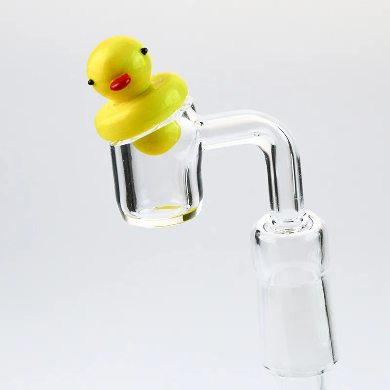 Forma de vidro Bong Acessórios escuro pequeno Kawaii Pipes Carb Cap água Dab Oil Rigs Mini Acessório DCC01