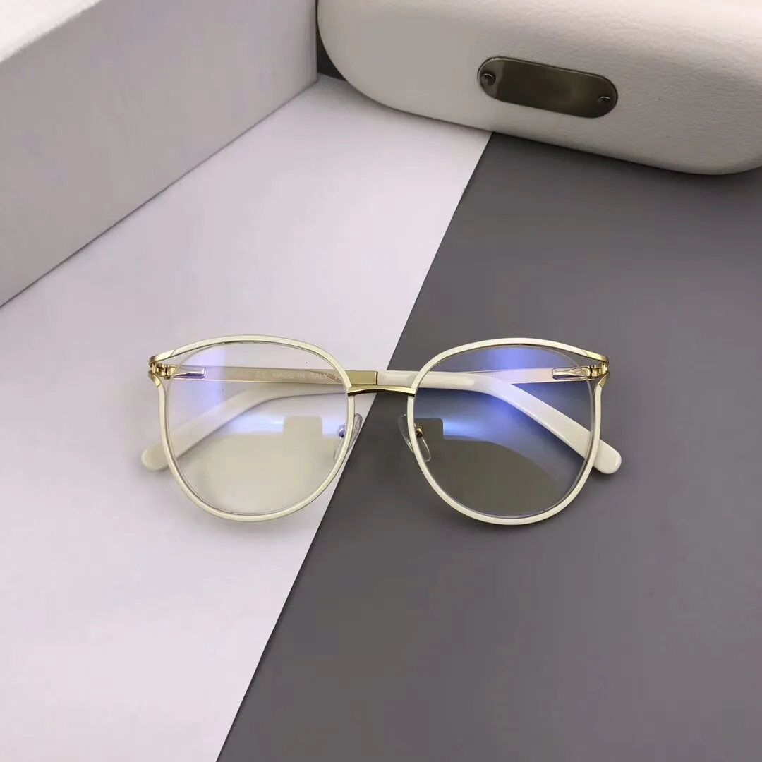 frame Optical Eyeglasses For Men and Women 2022 fashion Retro 2126 Style Anti-blue light lens plate Square Full Frame with box