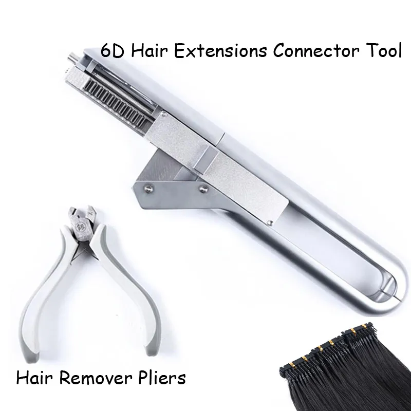 Salon Aanbevelen Apparatuur 6D Machine High-end Connector Haarstyling Tools Haarverwijderingen Tang Snijtijdige Behandelingen Haarverlenging