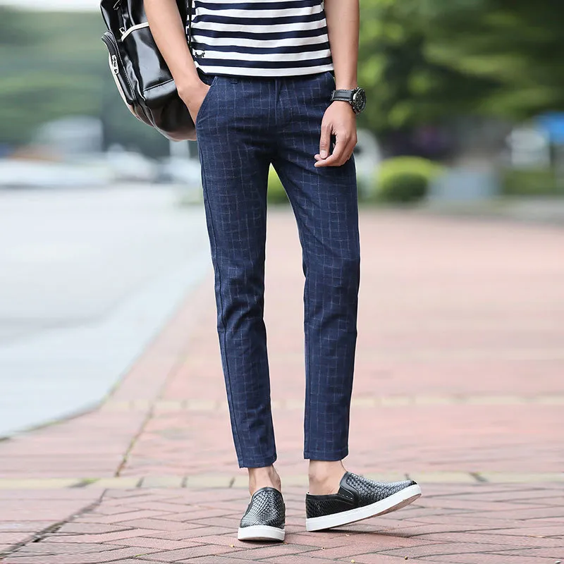 Men's Casual Cotton Slim Pants