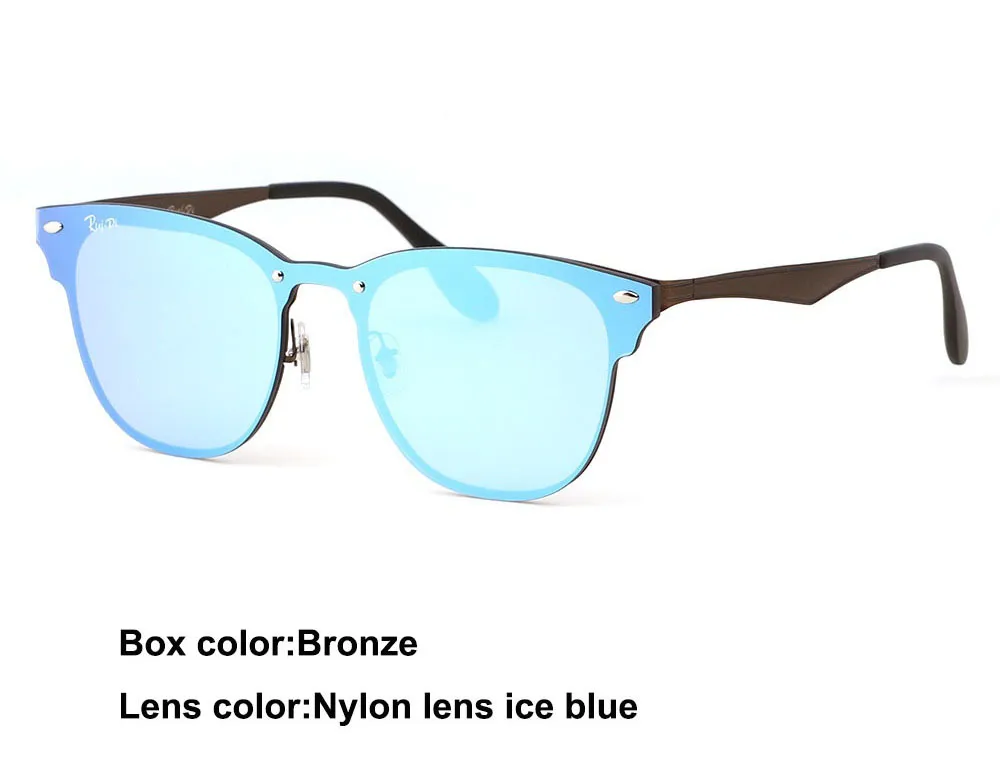 wholesale - Brand designer sunglasses men women High quality Metal Frame uv400 lens fashion glasses eyewear with free cases and box