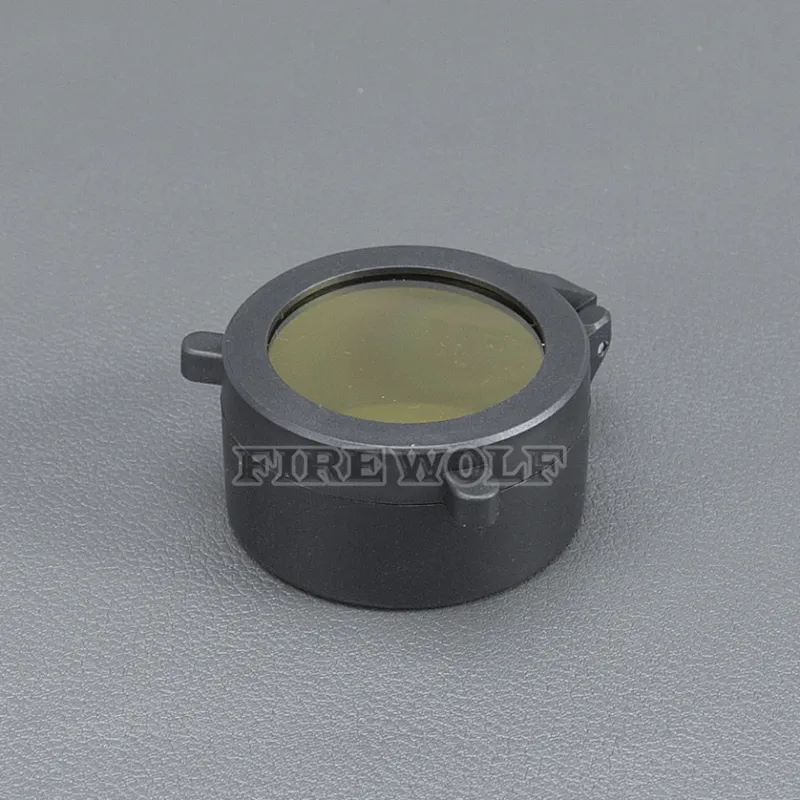 42mm Flashlight Cover Scope Cover Rifle Scope Lens Cover Internal