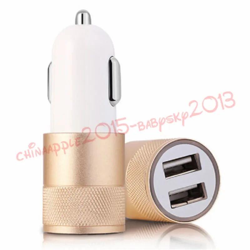 Auto Ladegerät Dual 2 USB Port Universal USB Auto Ladegerät Kabel Adapter Für iphone 4 5 6 7 plus für samsung s3 s4 s5 s6 s7 s8 mp3 gps