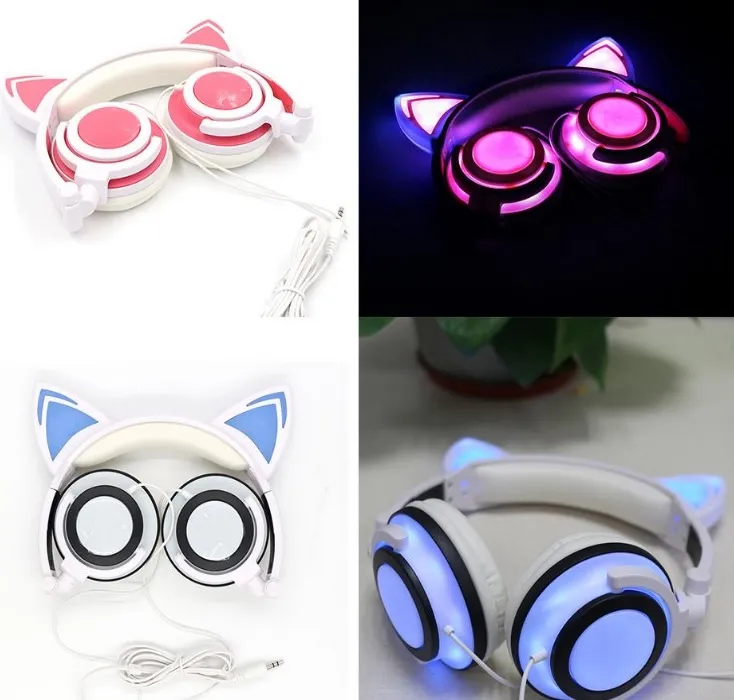 Cat ear top headphones