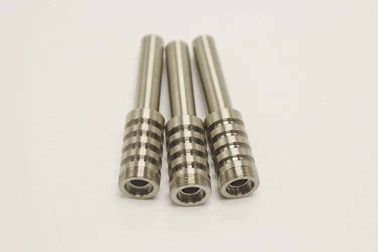 DHL FREE 510 Thread Tips G2 Titanium Nails Nector for Honeybird Honey Straw Vaped Gr2 Titanium Honey Bird