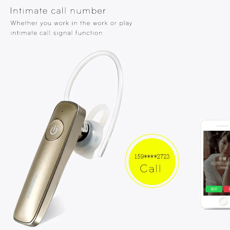 Remax T8 Bluetooth 4.1 Słuchawki sportowe Słuchawki Słuchawki Bezprzewodowe Słuchawki Słuchawki OuttDoor Sporty Słuchawki do Smart Telefon