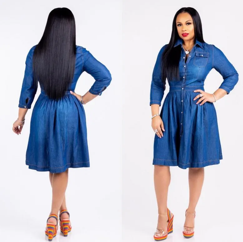 2019 Primavera Nueva Moda Vestidos De Mujer Vestido Suelto Casual Atractivo Hermoso V Profundo Con Mamelucos De Boton Monos De Cuerpo Entero Dama De Gran Tamano De 40 69 DHgate