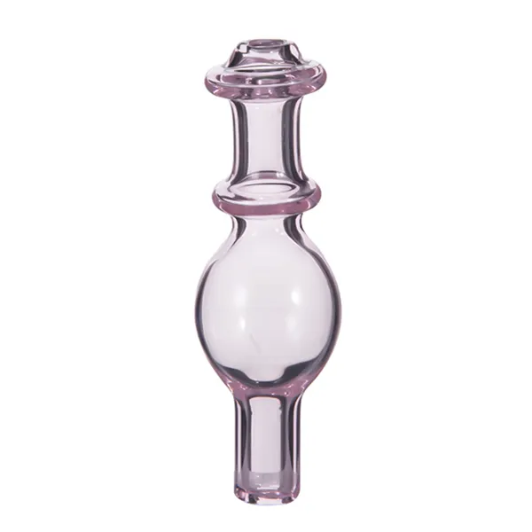 20mm Dia Smoking Accessories Round Ball Dome Colored Glass Bubble Carb Cap For Quartz Thermal Banger Nail Pure Crystal Quartz