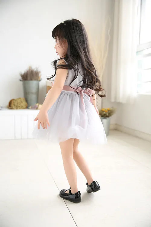 2018 bébé fille vêtements d'été mignon enfant en bas âge fille cygne princesse fête anniversaire Pageant robe enfants bébé fille tutu robe robe d'été filles robes