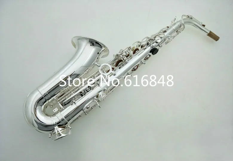 Yanagisawa A-992 Mosiądz Saksofon Alto Posrebrzany EB Tone E Flat Marka Muzyczny Muzyczny Dekuracja Sax Z Case Darmowa Wysyłka