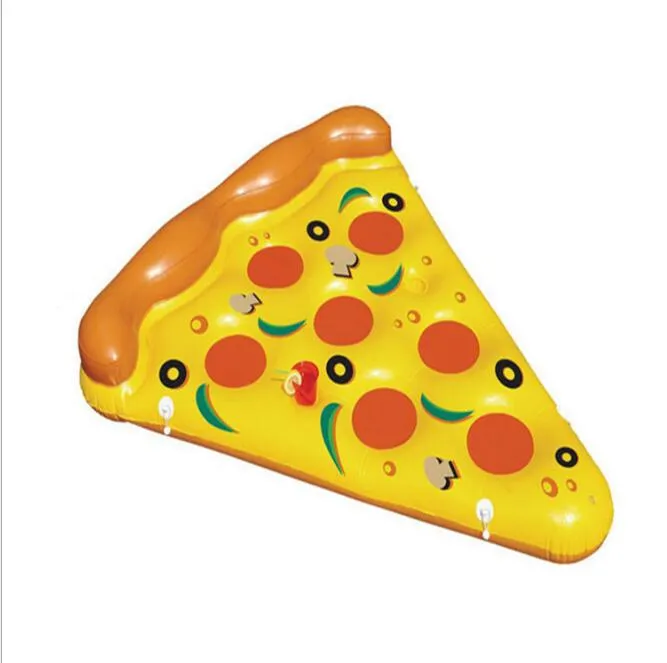 Flotteurs de Pizza gonflables pour piscine, tube de natation pour adultes, matelas à Pizza pour fête aquatique, lit à eau, radeau flottant, salon