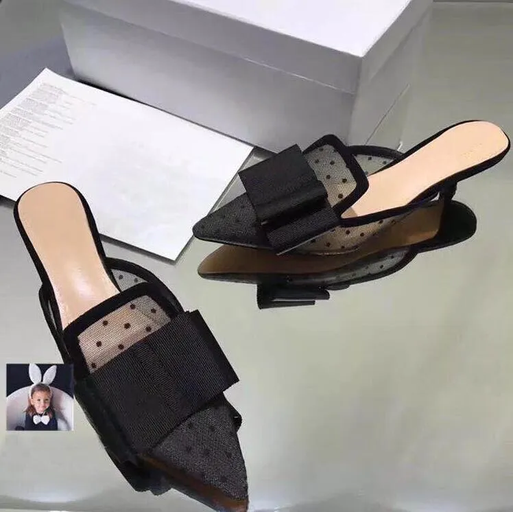 Moda Papyon Sandalet Mesh Kızlar Seksi Sivri Ayakkabı Dans Ayakkabıları Düğün 2022 Tasarımcı Kadın Kitaplar Topuklu