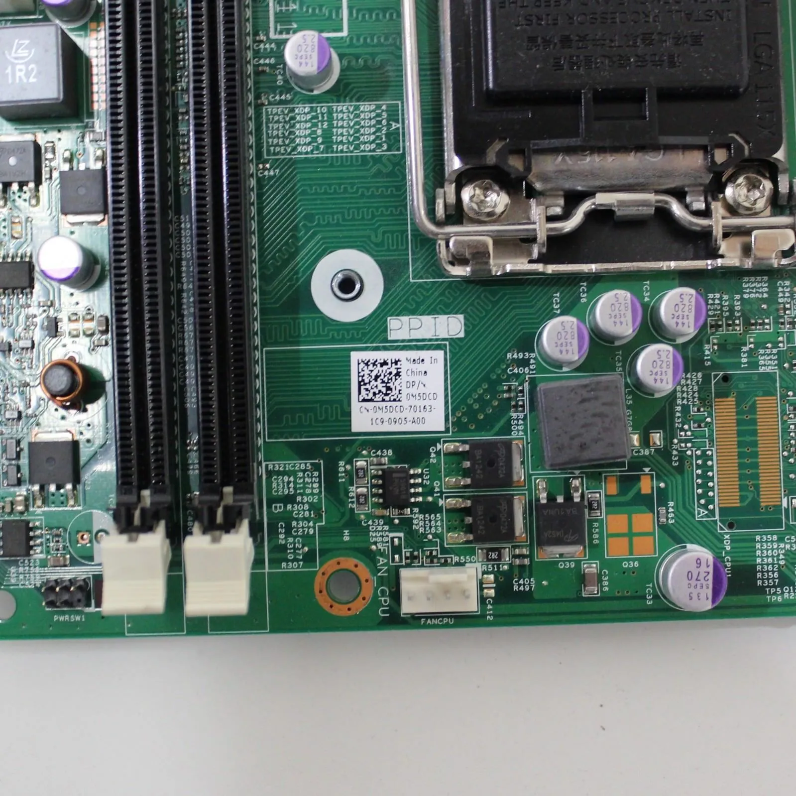 Carte mère d'origine XPS 8300, 02RX9, O2RX9, HWY8Y, S1155, H67, DDR3, DH67M01 fonctionne parfaitement