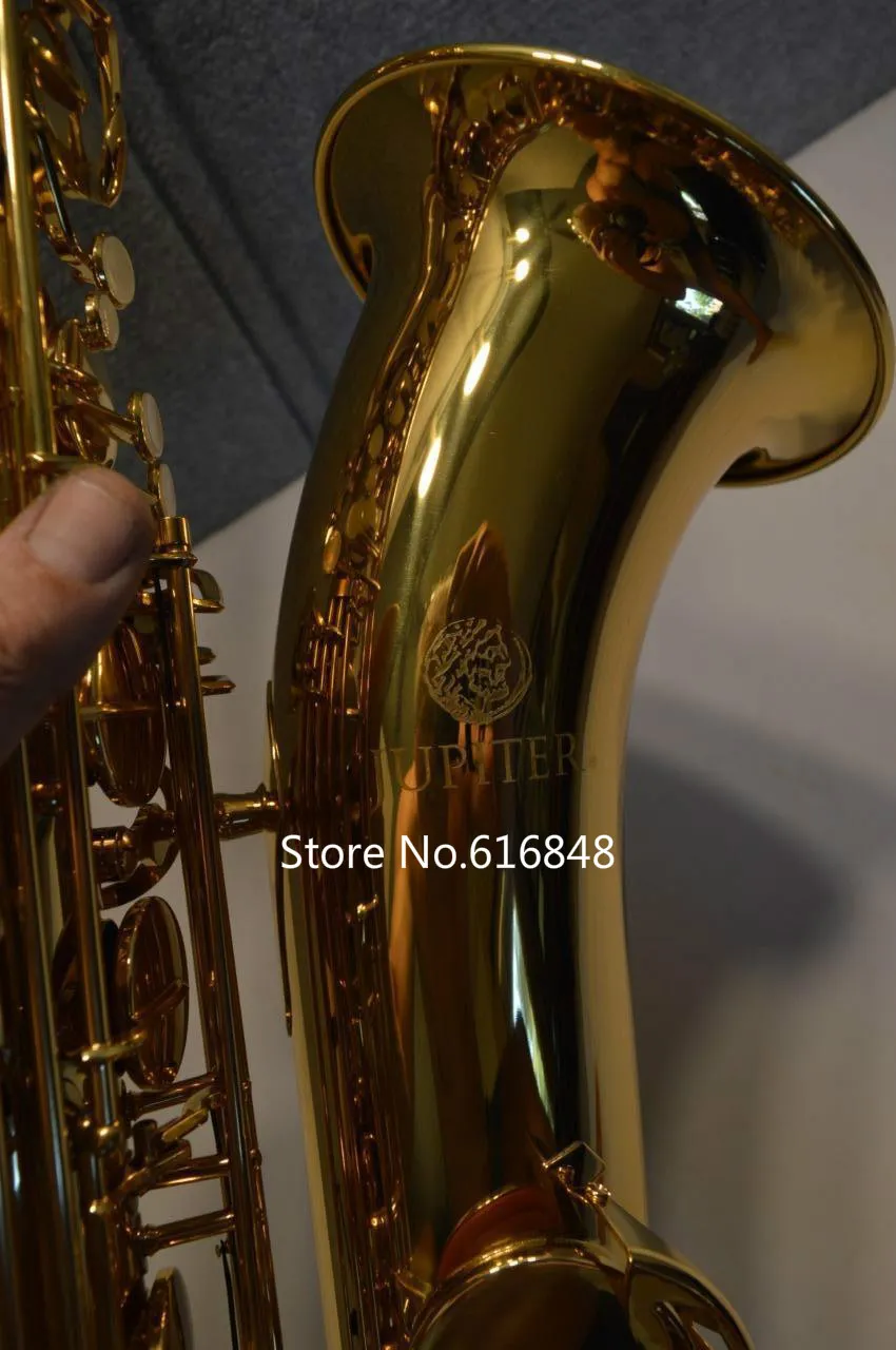 Jupiter JBS1000 Baritone Saxophone Brass Body Gold Lacquer Surface