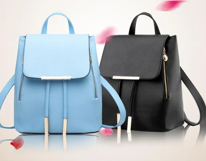 2018新しいファッション女性のバックパックバッグスクールバッグショルダー財布最高品質送料無料