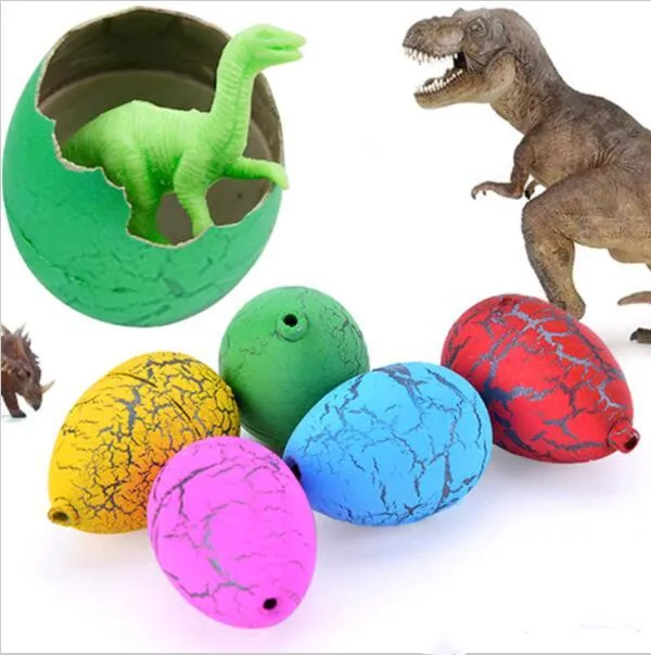 Water Magic Hatching Inflatale crescente Dinosaur Toy Eggs for Kids presente Crianças Educação Novelty Gag brinquedos ovo