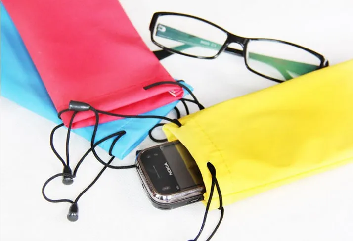حار الصيف المحمولة نظارات الحقيبة حقيبة لينة حالة للماء القماش الغبار حقيبة نظارات الحقائب الهدايا الترويجية