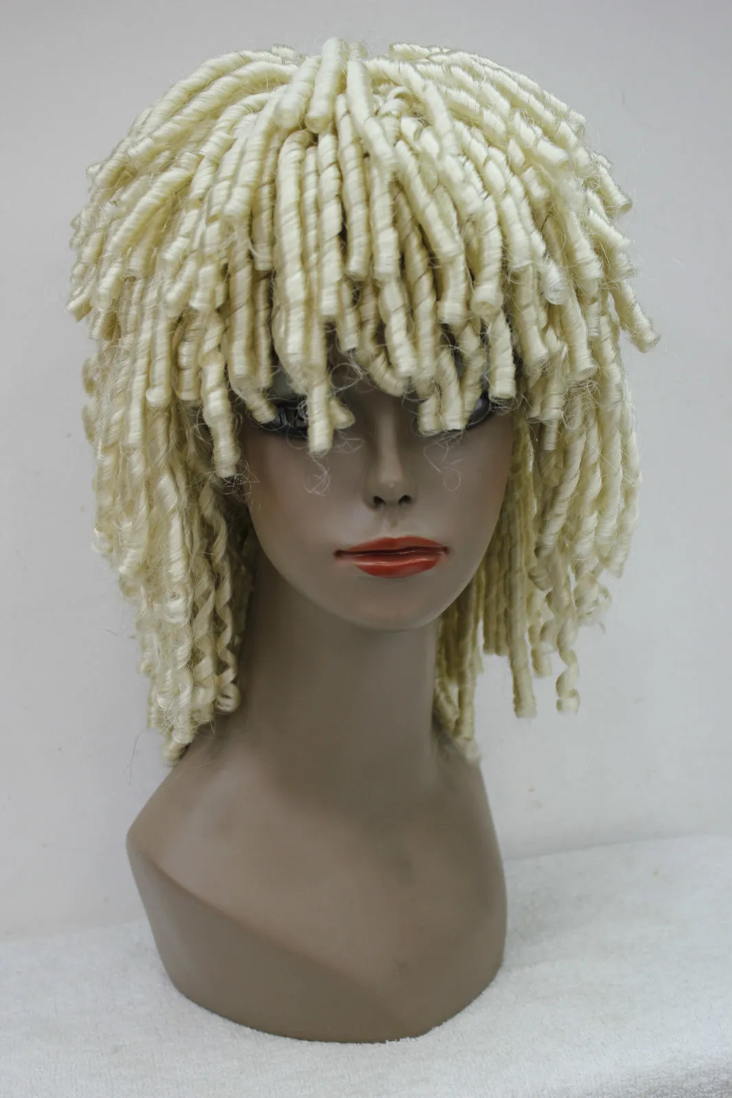 blonde african style women lady wigs DREADLOCKS RUUD GULLIT wig