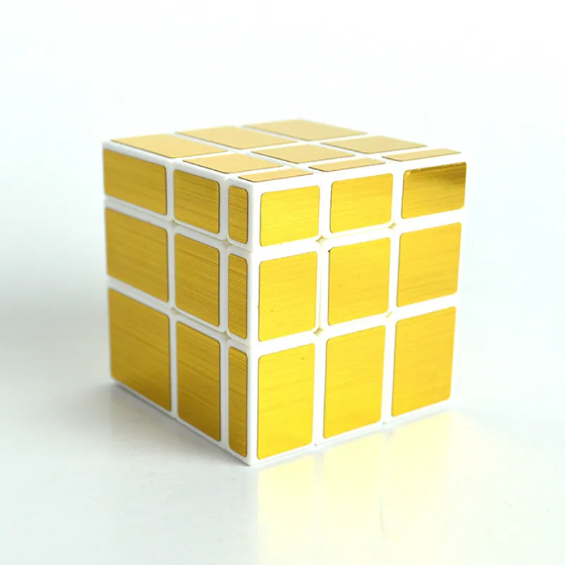 3x3x3 Magic Mirror Cube Professional Magic Cast Caste Speed ​​Speed ​​Cube Learn