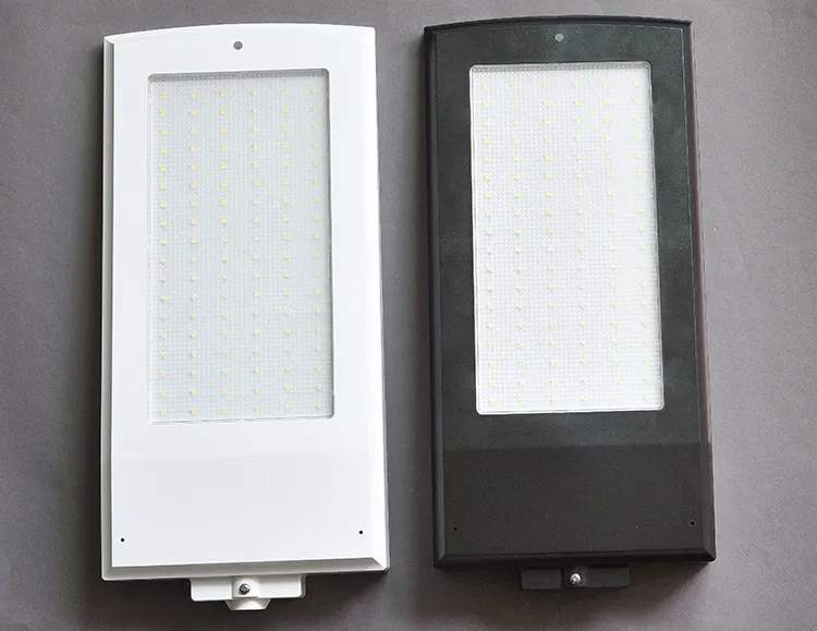 Lâmpadas de parede LED solares superbrilhantes 168LED 2800LM Sensor de movimento de radar luz para IP65 à prova d'água rua quintal caminho jardim