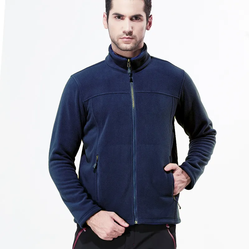 Hiver hommes polaire veste hommes mode chaud manteau mâle décontracté Cardigan Softshell veste tactique vêtements de sport S056