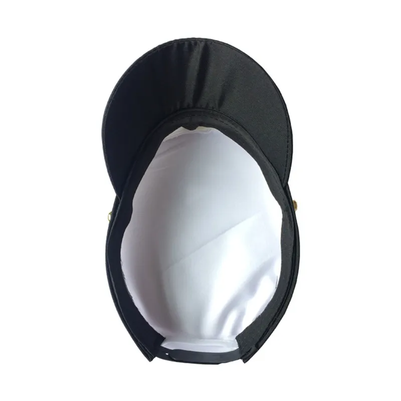 Vendita calda Bambini Marinaio Nave Capitano Cappello Cappello retrò uomo e donna Cappellino uniforme Cappuccio regolabile bianco 8gz W