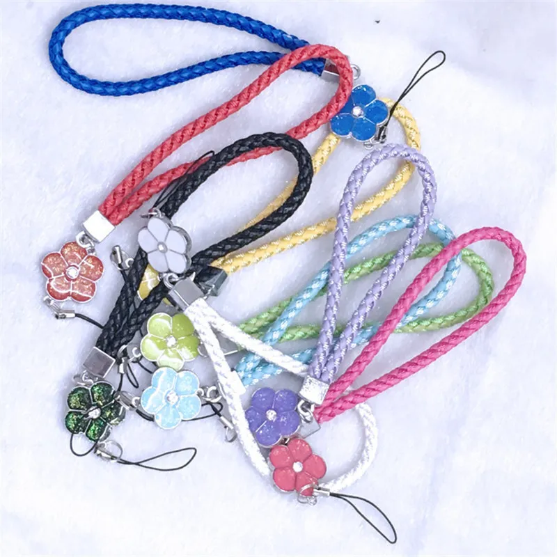 Mobiltelefon Lanyard Wrist Ornaments Plum Rope Badge Badge Keychain Mobiltelefon Rep Factory Direct