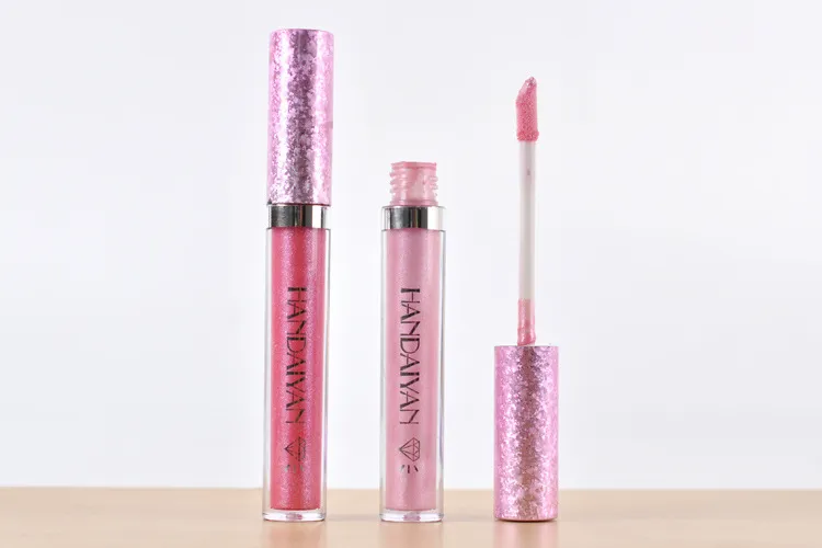 HANDAIYAN Diamond Shining Ryukin Brilho perolado Batons de longa duração 6 cores Shimmer Lip Cosmetics LIP STICK