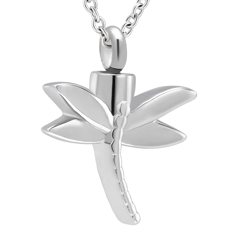 dragonfly ashes necklace