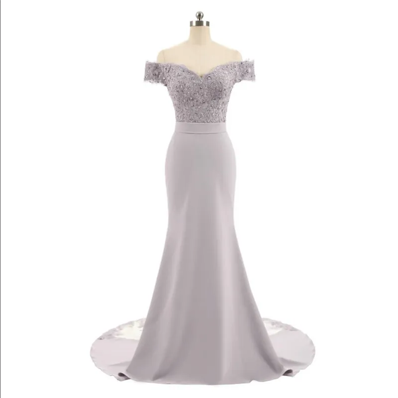 Vintage Pink Lace Applique Mermaid Short Sleeve Bridesmaid Dress With ...