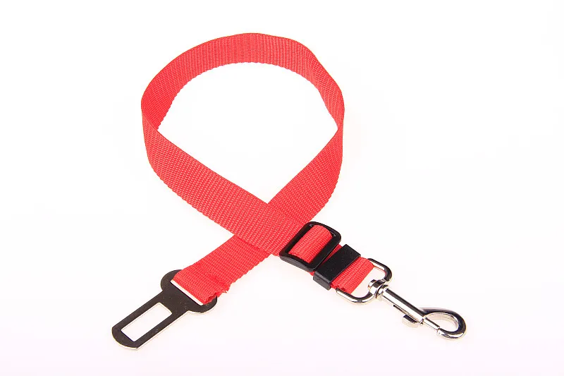 Perro mascota cinturón de seguridad de coche arnés de sujeción correa ajustable Clip de viaje suministros para perros accesorios 4502925