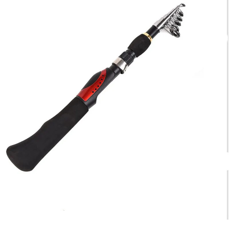 Telescopic Freshwater Fishing Rod Holdalls 1.6M Casting Lure, 2 Styles For Child Novice Spinning