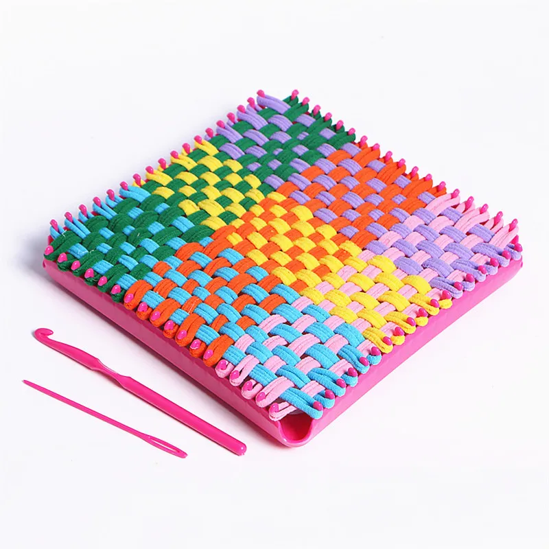 Weaving Loom Toy For Kids Educational Yarn Craft Machine For Bag Making And  DIY Craft Sticks From Frank5188, $25.72