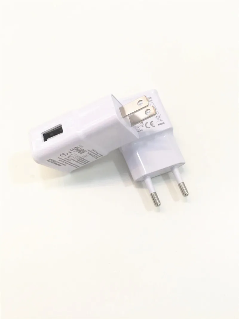 USB Wall Charger 5V 1A AC Travel Home Charger Adapter US EU Plug för Samsung Galaxy S3 S4 S5 I9600 Obs 3 N9000 DHL 2551534