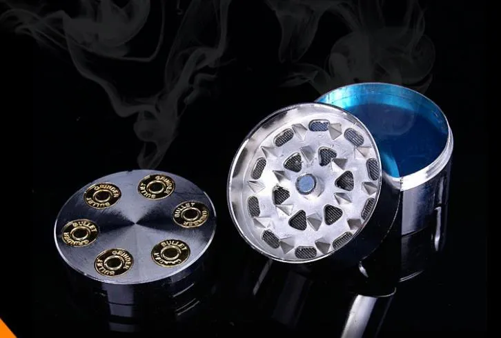 Individual Metal TOBACCO GRINDER Kid Clip Aluminum Alloy 3 Layer Is Broken Tobacco Grinder