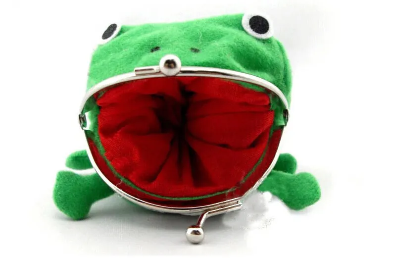 Children Frog Monety Torebka Cartoon Anime Cosplay Frog Portfel Dzieci Cute Osobowości Purse C4093