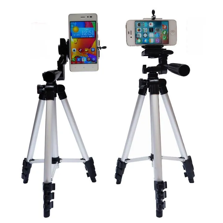 Tripods Mobile Phone Tripod Aluminum Alloy Night Fishing Light Telescope Camera Tripod Photography Universal Micro Single Bracket