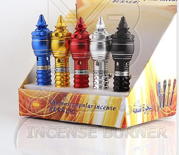 Brûleur d'encens portable pour briquet aromatique Hot Arabia, la couleur de la livraison aléatoire