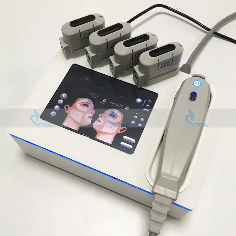 스파 살롱 Hifu 얼굴 및 바디 Hifu 기계 초음파 페이스 리프팅 주름 제거 장비 10000 샷을위한 카트리지 5 카트리지