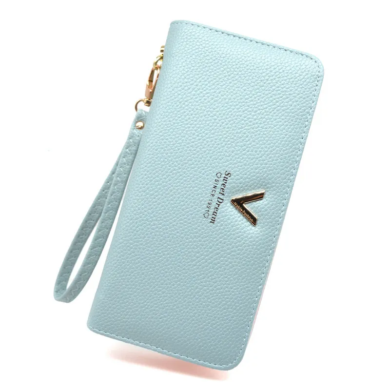 Stylish Womens Wallets Nz For Women With Long Zipper, Card Holder, And