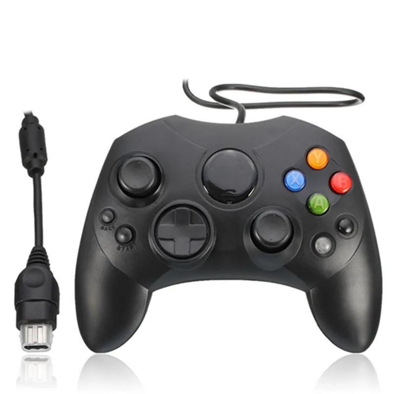 Black Professional Gamepad Joystick Game Handle Control Joypad for Microsoft XBOX First Generation Wired Controller FREE SHIP