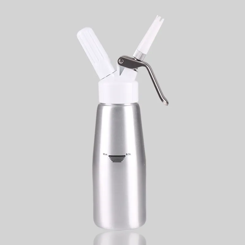 HOT 500 ml Dispenser Whip Dessert ,Coffee , Cream, Butter, Dispenser Whipper Foam Maker Metal XB1